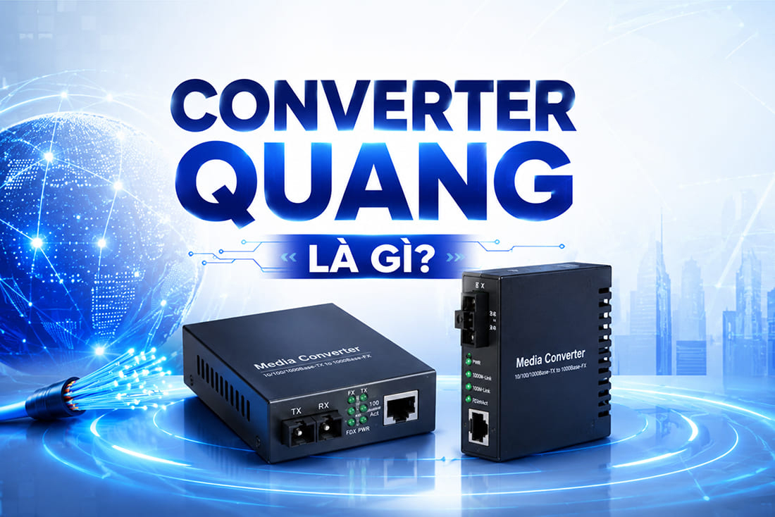 Converter quang là gì? ứng dụng của Converter quang trong thực tiễn